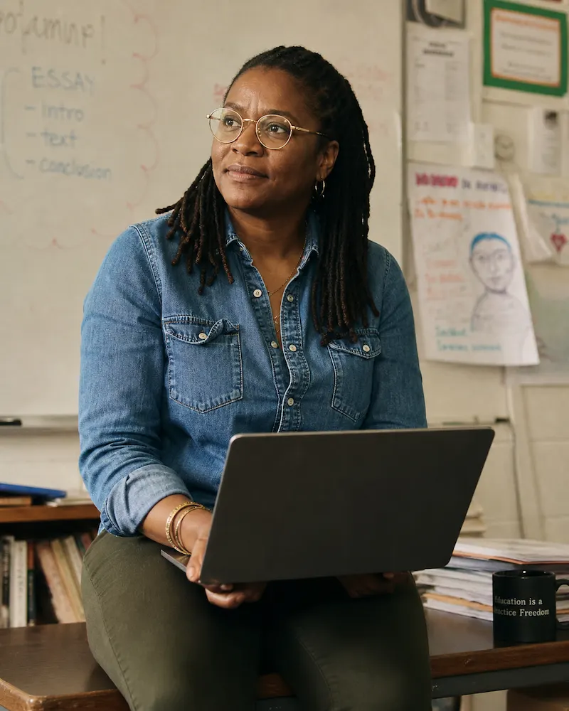 Mrs. Henderson, 5th-grade ELA
